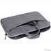 Defender Сумка для ноутбука Solid  15.6″ PU кожа, серый, карман (26088)			