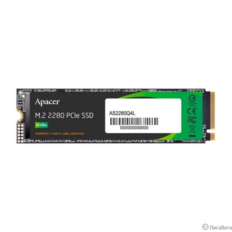 SSD Apacer M.2 2280 256GB AS2280Q4L Client SSD AP256GAS2280Q4L-1 3600/3000,  PCIe Gen4 x4, 3D NAND
