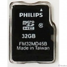 Micro SecureDigital 32GB Philips microSDHC Class 10 OEM ( без упаковки) (FM32MD45K/97_OEM)