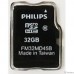 Micro SecureDigital 32GB Philips microSDHC Class 10 OEM ( без упаковки) (FM32MD45K/97_OEM)