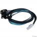 Procase CBL-SLSAS8-8SATA-10 Кабель для подключения корзин, SFF-8654 (Slimline SAS x8) к 8* SATA , 100 cm Procase CBL-SLSAS8-8SATA-10 Кабель для подключения корзин, SFF-8654 (Slimline SAS x8) к 8* SATA , 100 cm