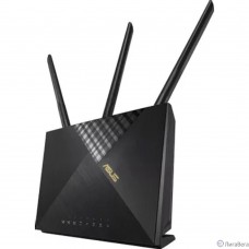 Роутер беспроводной ASUS 4G-AX56 2G, 3G, 4G, 300 Мбит/с, Wi-Fi 802.11, n, ac, ax, 5 ГГц, 2.4 ГГц, 4 LAN, SIM-слот, 3 внешние антенны, черный