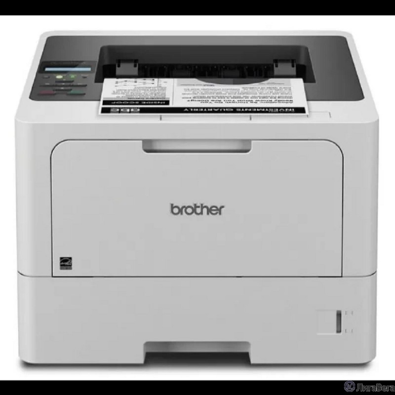 Brother HL-L5210DW {A4, 48 стр/мин, 256Мб, PCL, BR-Script3, дуплекс, LCD-экран, GigaLAN, WiFi, 1 лоток 250л, старт карт 3000стр}