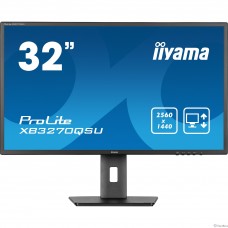 LCD IIYAMA 31.5″ XB3270QSU-B1 {IPS 2560x1440 60Hz 3ms 178/178 250cd 1200:1 10bit(8bit+FRC) 2xHDMI1.4 DisplayPort1.4 3xUSB3.2 2x2W HAS VESA}