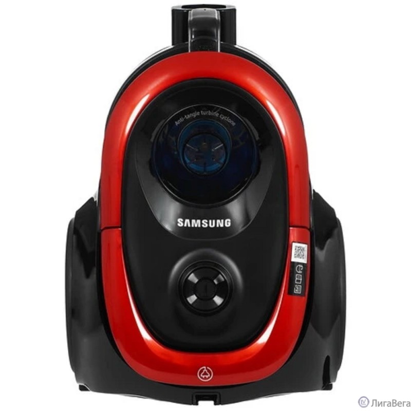 Samsung VC18M2130SR/EV Пылесос, контейнер, 1800 Вт, чёрный/красный