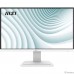 MSI PRO 23.8″ MP243XW белый {IPS 1920x1080 100Hz 1ms 1000:1 300cd 178/178 HDMI1.4 DisplayPort1.2 Speaker Tilt VESA}