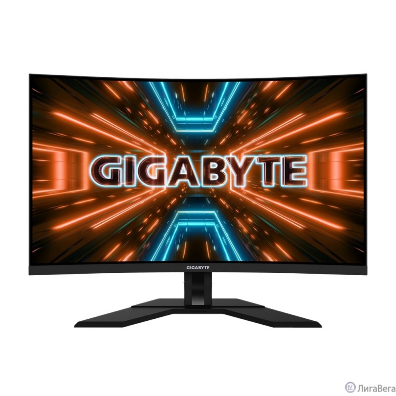 LCD Gigabyte 31.5″ M32QC {VA Curved 2560x1440 165Hz 1ms 350cd 3000:1 2xHDMI2.0 DisplayPort1.2 2xUSB3.0 USB-C(PD 18W) AudioOut}