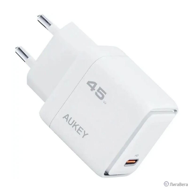 Aukey сетевое зарядное устройство Comet 45W White (AWC-PA-C2W) Aukey сетевое зарядное устройство Comet 45W White (AWC-PA-C2W)