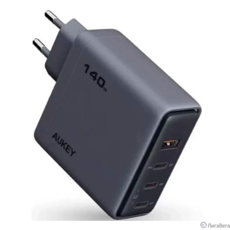 Aukey сетевое зарядное устройство Comet Mix 140W 3C+A Gray (AWC-PA-C6G) Aukey сетевое зарядное устройство Comet Mix 140W 3C+A Gray (AWC-PA-C6G)