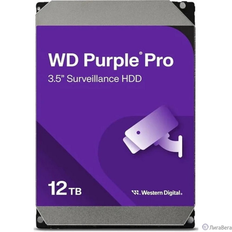 12TB WD Purple Pro (WD122PURP) {Serial ATA III, 7200- rpm, 256Mb, 3.5″} 12TB WD Purple Pro (WD122PURP) {Serial ATA III, 7200- rpm, 256Mb, 3.5″}