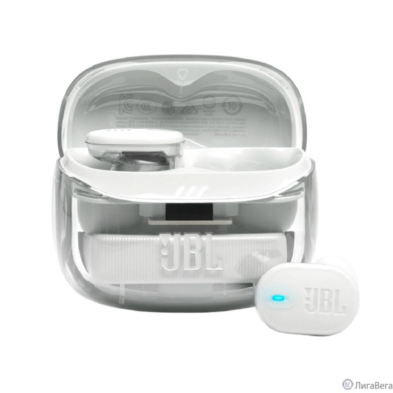 Наушники JBL, модель Tune Buds 2 Ghost белый