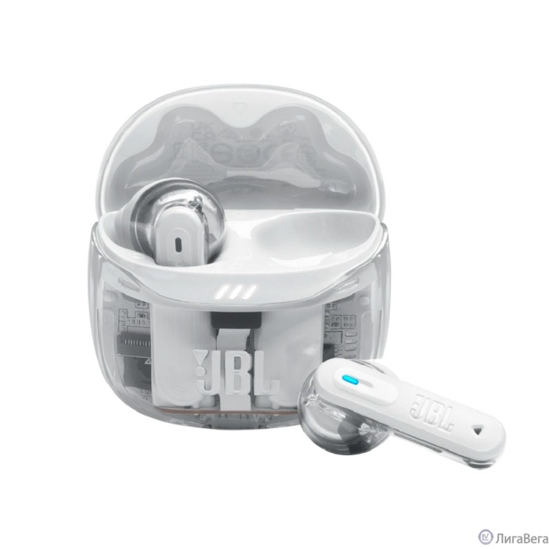Наушники JBL, модель Tune Flex 2 Ghost -  призрачно-белый