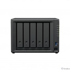 Synology DS1525+  СХД AMD V1500B (Quad-Core, 8 Threads) 2.2 GHz 8GB DDR4 ECC 5 x 3.5”/2.5” SATA HDD/SSD 2 x M.2 NVMe (for SSD cache, no storage pool support) 2 x 2.5GbE RJ-45