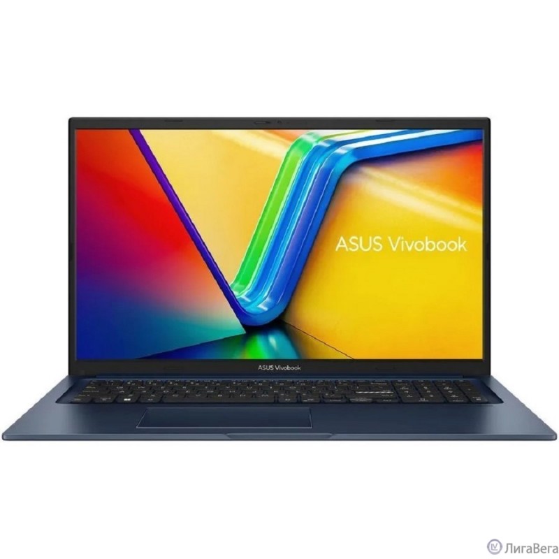 ASUS VivoBook 17 X1704VA-AU778 [90NB10V2-M00VM0] Quiet Blue 17.3″ {FHD i3 1315U/16384Mb/512PCISSDGb/DOS}