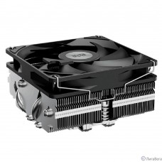 Кулер для процессора/ CPU Cooler PCCooler S815I Low profile (125W, 4pin PWM, 37mm, Al/Cu, 4x6mm, 1x75mm, 51.42 CFM, 39dBA, 2000~4000 RPM, S: LGA115X/20XX/1200/1700/1851 AMD3/AMD4, silver) (RC400-37)