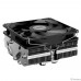 Кулер для процессора/ CPU Cooler PCCooler S815I Low profile (125W, 4pin PWM, 37mm, Al/Cu, 4x6mm, 1x75mm, 51.42 CFM, 39dBA, 2000~4000 RPM, S: LGA115X/20XX/1200/1700/1851 AMD3/AMD4, silver) (RC400-37)