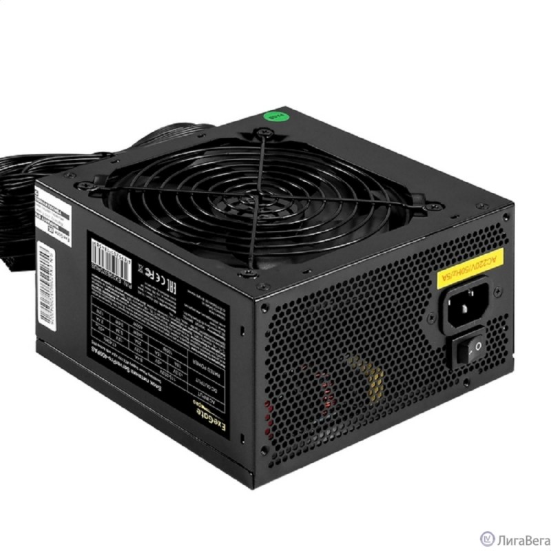 Exegate EX298370RUS Серверный БП 400W ExeGate ServerPRO-400PAS (ATX, APFC, КПД 80% (80 PLUS), 12cm fan, 24pin, 2x(4+4)pin, 4xPCI-E, 6xSATA, 4xIDE, Cable Management, black) Exegate EX298370RUS Серверный БП 400W ExeGate ServerPRO-400PAS (ATX, APFC, КПД 80% (80 PLUS), 12cm fan, 24pin, 2x(4+4)pin, 4xPCI-E, 6xSATA, 4xIDE, Cable Management, black)