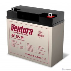 Ventura Аккумуляторная батарея GP 12-18 12V/18Ah {клемма G5, ДхШхВ 182х77х166мм, масса 5.15 кг, срок службы 6-9 лет}