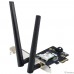 ASUS PCE-BE6500 Сетевой адаптер Wi-Fi+ Bluetooth  Wi-Fi 7/ BT 5.4, PCI-Express x 1 (PCE-BE6500)