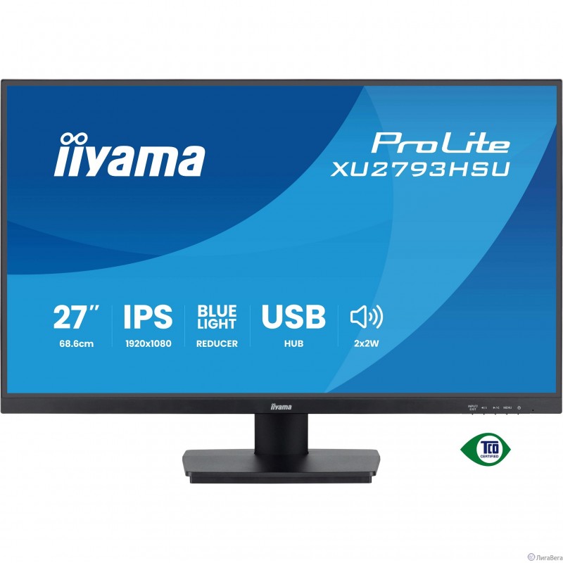 LCD IIYAMA 27'' XU2793HSU-B7 {IPS 1920х1080 100Hz 1ms 8bit(6bit+FRC) 300cd 178/178 1300:1 HDMI2.0 DisplayPort1.2 2xUSB2.0 2x2W 2x2W VESA} LCD IIYAMA 27'' XU2793HSU-B7 {IPS 1920х1080 100Hz 1ms 8bit(6bit+FRC) 300cd 178/178 1300:1 HDMI2.0 DisplayPort1.2 2xUSB2.0 2x2W 2x2W VESA}