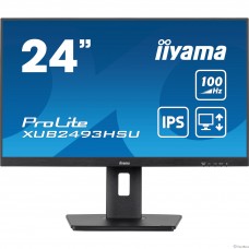 LCD IIYAMA 23.8″ XUB2493HSU-B7 {IPS 1920x1080 100Hz 1ms 300cd HDMI DisplayPort USB M/M Pivot HAS}