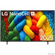 LG 55″ 55NANO81A6A.ARUG черный 4K Ultra HD 60Hz DVB-T DVB-T2 DVB-C DVB-S DVB-S2 USB WiFi Smart TV