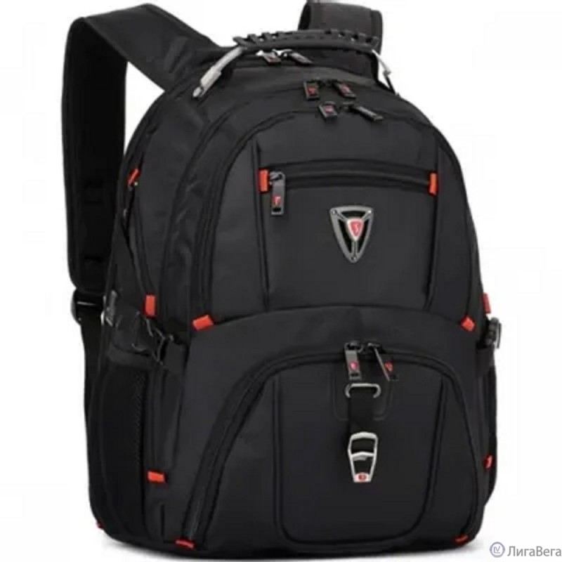 Рюкзак  Sumdex PJN-301BK 46х37х22см 37.44л. 1.16кг. полиэстр черный Рюкзак  Sumdex PJN-301BK 46х37х22см 37.44л. 1.16кг. полиэстр черный