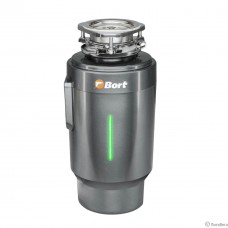 Bort Измельчитель пищевых отходов TITAN 6000 {Мощность л.с. 0,75 ; 600 Вт; 5,2 кг/мин; 4000 об/мин; 1400 мл; Металл ; набор аксессуаров 8 шт} [93417869]