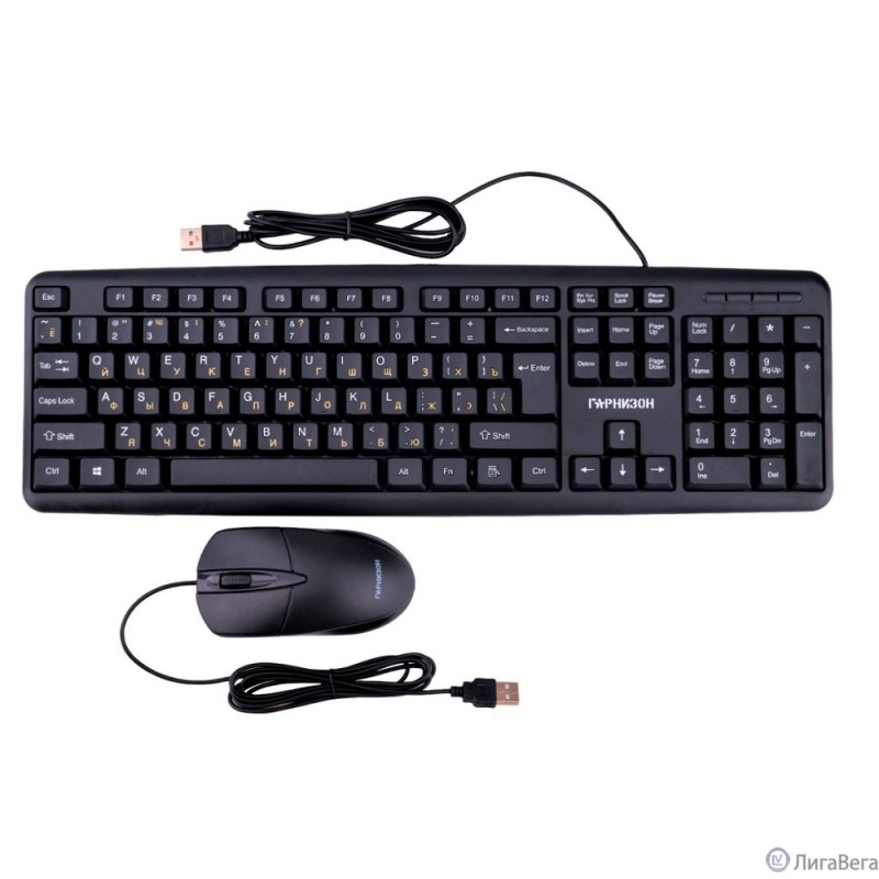 Комплект проводной клавиатура+мышь Гарнизон GKS-122, 104кл+3кн, 1000 DPI, 1.8м, черный Комплект проводной клавиатура+мышь Гарнизон GKS-122, 104кл+3кн, 1000 DPI, 1.8м, черный