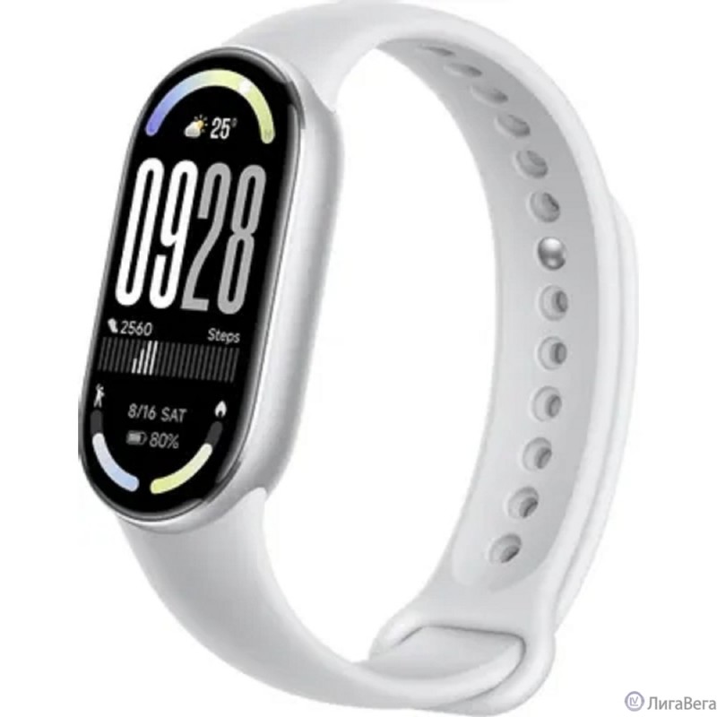 Фитнес-трекер Xiaomi Smart Band 10 RU Glacier Silver Фитнес-трекер Xiaomi Smart Band 10 RU Glacier Silver