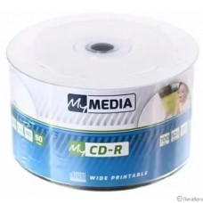 Диски MyMedia CD-R 700Mb 52x Pack wrap (50шт) Printable (69206)