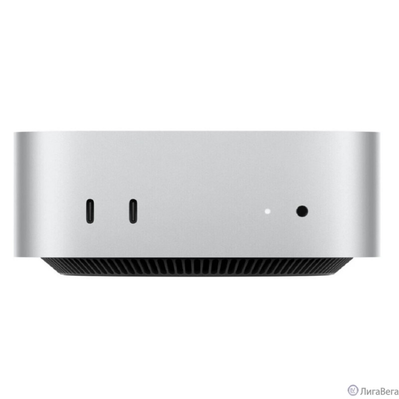 Apple Mac Mini 2024 [MCYT4X/A] Silver {M4 10C CPU 10C GPU/24Gb/512Gb SSD/рекоменд.переходник 1979059/1991284} (A3239)