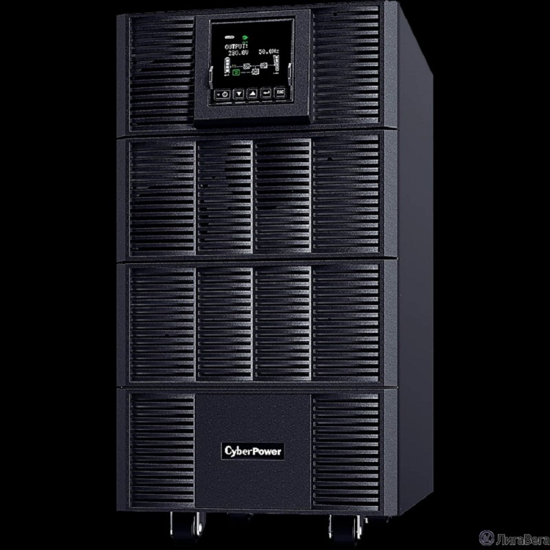 CyberPower OLS6KE ИБП NEW {Online, Tower, 6000VA/6000W USB/RS-232/SNMPslot, Dry/ EPO/ Bypass/ Remote Cloud Card, Terminal block, 12В/7 Ач х 20}