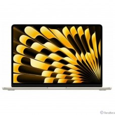 Apple MacBook Air 13-inch 2024 [MXCU3HN/A] (КЛАВ.РУС.ГРАВ.) Starlight 13.6″ Liquid Retina {(2560x1600) M3 8C CPU 10C GPU/16Gb/512Gb SSD/рекоменд.переходник 11007065}