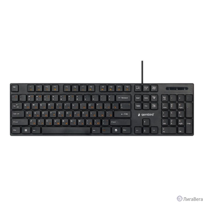 Проводная клавиатура Gembird KB250				