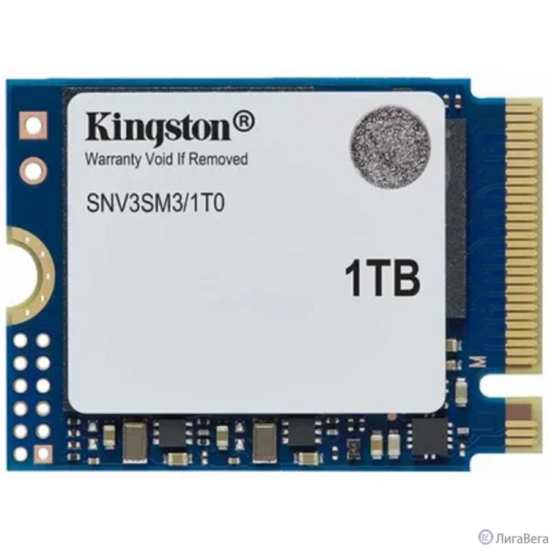 Kingston SSD NV3, 1000GB, M.2(22x30mm), NVMe, PCIe 4.0 x4, 3D TLC, SNV3SM3/1T0