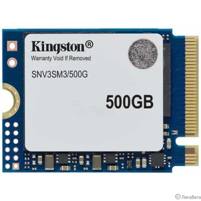 Kingston SSD NV3, 500GB, M.2(22x30mm), NVMe, PCIe 4.0 x4, 3D TLC, SNV3SM3/500G Kingston SSD NV3, 500GB, M.2(22x30mm), NVMe, PCIe 4.0 x4, 3D TLC, SNV3SM3/500G
