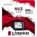 Kingston SSD NV3, 500GB, M.2(22x30mm), NVMe, PCIe 4.0 x4, 3D TLC, SNV3SM3/500G Kingston SSD NV3, 500GB, M.2(22x30mm), NVMe, PCIe 4.0 x4, 3D TLC, SNV3SM3/500G