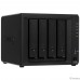 Synology DS425+ Сетевое хранилище NAS black (Intel J4125/2Gb/4(3.5″/2.5″SATA/SSD) + 2 NVMe/RAID/1x1Gb/1x2.5Gb/2xUSB 3.2/no WIFI) вилка UK/HK 3-pin