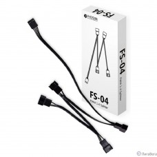 Разветвитель питания ID-Cooling FS-04 (до 4 контактных вентиляторов)