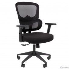 Офисное кресло Chairman CH560 черный, без подголовника (7194170)