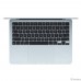 Apple MacBook Air 13-inch 2025 [MC6T4HN/A] (КЛАВ.РУС.ГРАВ.) Sky Blue 13.6″ Liquid Retina {(2560x1600) M4 10C CPU 8C GPU/16GB/256GB SSD/рекоменд.переходник 11007065} (A3240)