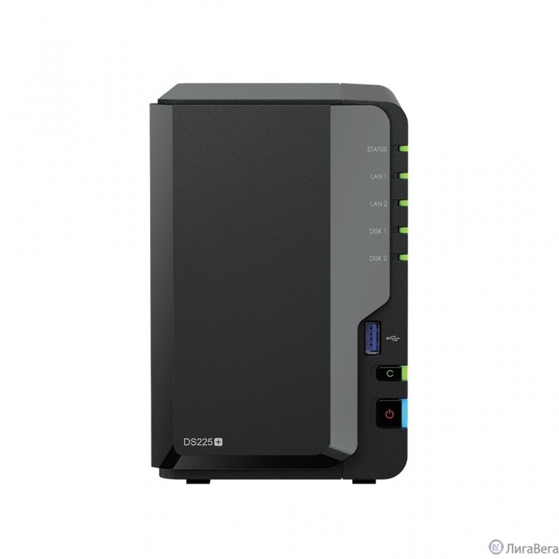 Synology DS225+ СХД настольное исполнение 2BAY NO HDD (repl. DS224+)) Synology DS225+ СХД настольное исполнение 2BAY NO HDD (repl. DS224+))