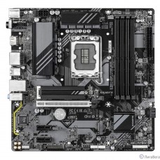 Gigabyte B760M DS3H WF6E GEN5 Soc-1700 Intel B760 4xDDR5 mATX AC`97 8ch(7.1) 2.5Gg RAID+HDMI+DP