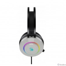 A4Tech Bloody G521 белый/черный 2.3м мониторные USB оголовье (G521 (WHITE))