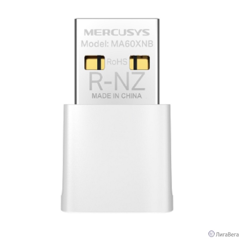 Mercusys MA60XNB Сверхкомпактный USB-адаптер с поддержкой Wi-Fi 6 AX900 и Bluetooth