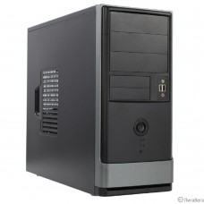 INWIN EAR-002 PM-600ATX-F Black-Graphite Mid Tower (ATX, Micro-ATX, без БП, Steel SPCC) (6196008)