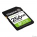 SecureDigital 256GB Kingston Canvas Select Plus Gen3 150MB/s C10 UHS-I U1 V10 SecureDigital 256GB Kingston Canvas Select Plus Gen3 150MB/s C10 UHS-I U1 V10