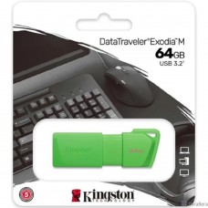 Kingston USB Drive 64GB USB 3.2 DT Exodia M DTXM - NEON (GREEN) 