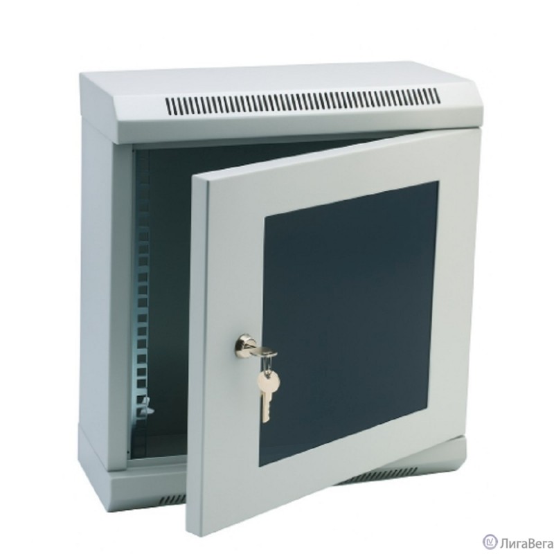 5bites Шкаф телекоммуникационный TC3104-06G 6U / 312*150 / 10″ / WALL / GREY